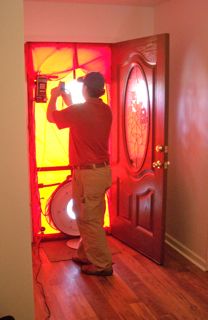 blower door test resnet hers standards engineer