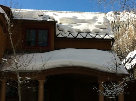 Building Enclosure Ice Dam Icicle Snow Melt Heat Strip Aspen