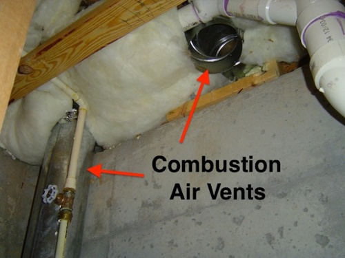 combustion air high low vents basement band joist 600