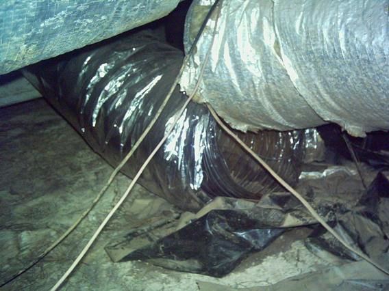 A disconnected duct makes your air conditioner work harder and your home uncomfortable.