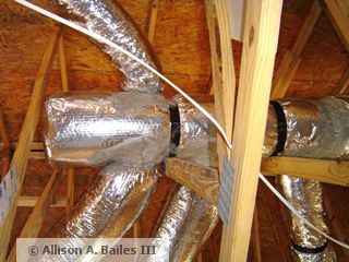 Duct System Trunk And Branch Hvac Design Endcap