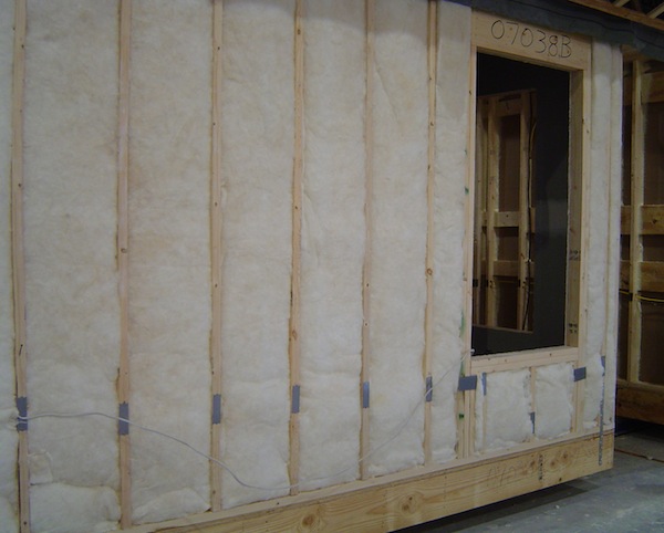 fiberglass batt insulation grade i installation modular home crew