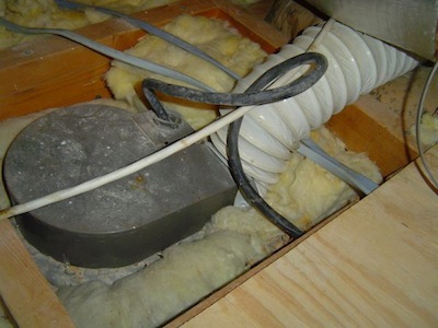 hvac exhaust fan duct blocked no air flow 1