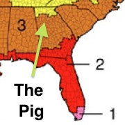 iecc climate zone map energy code georgia pig